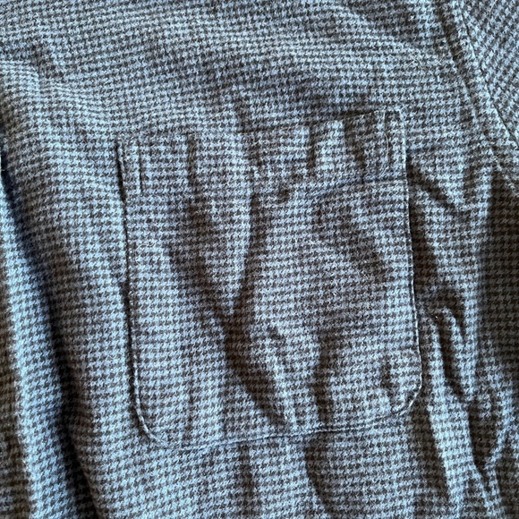 Croft & Barrow Flannel Button-Down - Blue/Navy - Picture 2 of 4